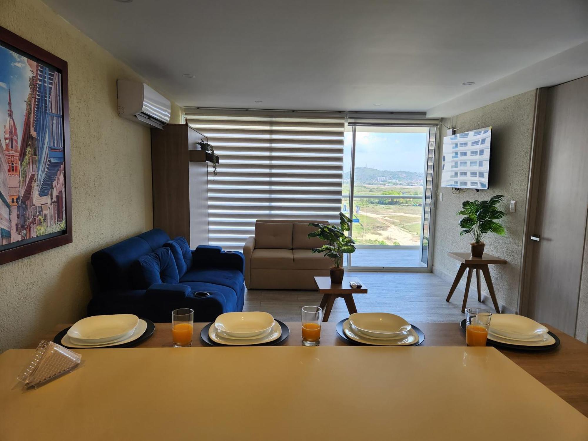 Apartamento Lujoso En Con Jacuzzi Y Piscina Privada Cartagena